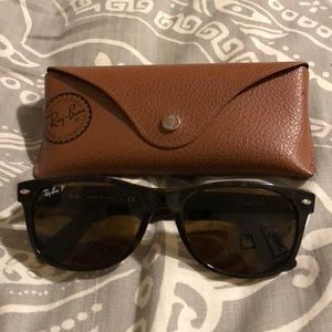 Rayban Polarized New Wayfarer tortoise